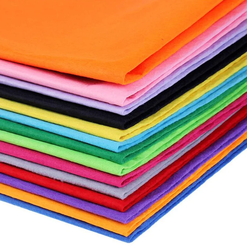 1Yard Soft Felt Non Woven Felt Fabric Polyester Decoration Art Home Pattern Bundle Making For Diy Sewing Dolls Crafts Cloth
1Yard Soft Felt Non Woven Felt Fabric Polyester Decoration Art Home Pattern Bundle Making For Diy Sewing Dolls Crafts Cloth