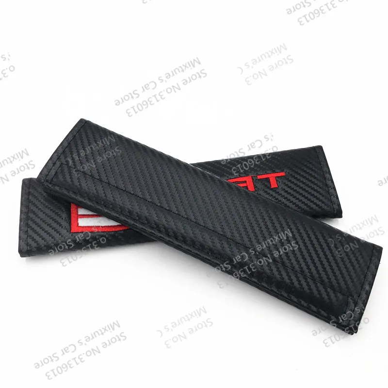 2pcs/set Seat Belts Covers Padding Carbon Fiber Leather Belt Shoulder For SEAT Ibiza Leon Ateca Arona Tarraco Exeo Car-Styling
2pcs/set Seat Belts Covers Padding Carbon Fiber Leather Belt Shoulder For SEAT Ibiza Leon Ateca Arona Tarraco Exeo Car-Styling