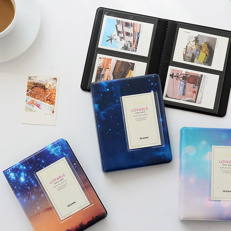 64 Pockets 3 Inch Starry Sky Photo Paper Book Album for Fujifilm Instax Films Album Instax Mini 9 8 7s 90 70 25 Name Card Holder
64 Pockets 3 Inch Starry Sky Photo Paper Book Album for Fujifilm Instax Films Album Instax Mini 9 8 7s 90 70 25 Name Card Holder