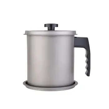 1pc Oil Strainer Pot Oil Strainer with Strainer and Lid Grease Stainless Steel Oil Storage Holder Container for Home Use Kitchen
1pc Oil Strainer Pot Oil Strainer with Strainer and Lid Grease Stainless Steel Oil Storage Holder Container for Home Use Kitchen