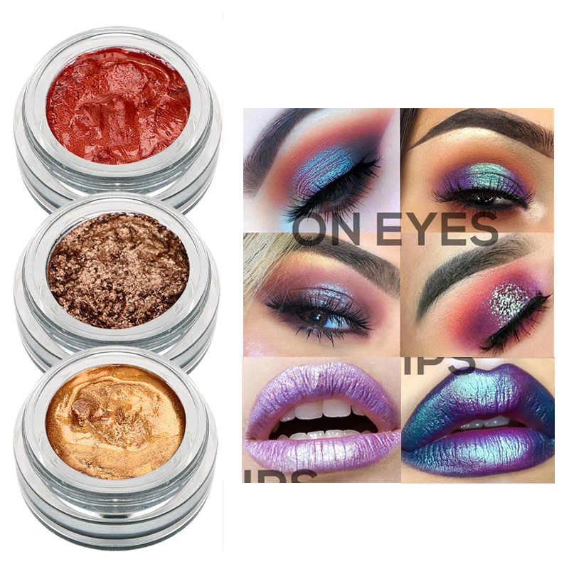 New 2019 Makeup for Eyes Metallic Eye Shadow Single Palette Waterproof Pigment Holographic Shimmer Glitter Eyeshadow
New 2019 Makeup for Eyes Metallic Eye Shadow Single Palette Waterproof Pigment Holographic Shimmer Glitter Eyeshadow