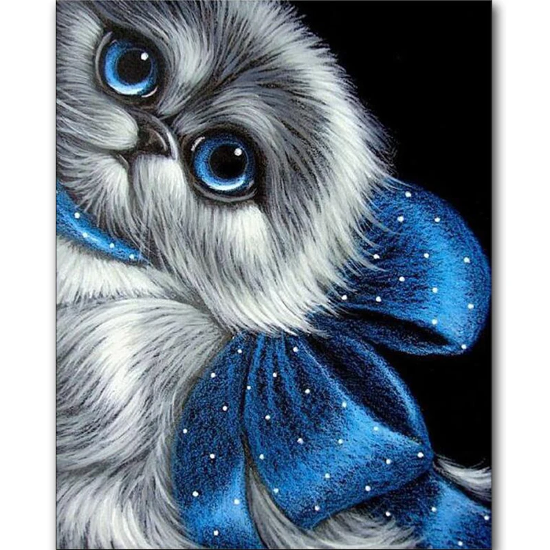 5D DIY Diamond Painting Blue Cat Animal Crystal Mosaic Pictures Full Square Drill Diamond Embroidery Cross Stitch Needlework Art
5D DIY Diamond Painting Blue Cat Animal Crystal Mosaic Pictures Full Square Drill Diamond Embroidery Cross Stitch Needlework Art