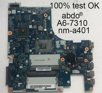 Abdo Lenovo g51-35 bmwq3/bmwq4 nm-a401 Notebook PC motherboard a6-7310 2G discrete graphics 100% test OK
Abdo Lenovo g51-35 bmwq3/bmwq4 nm-a401 Notebook PC motherboard a6-7310 2G discrete graphics 100% test OK