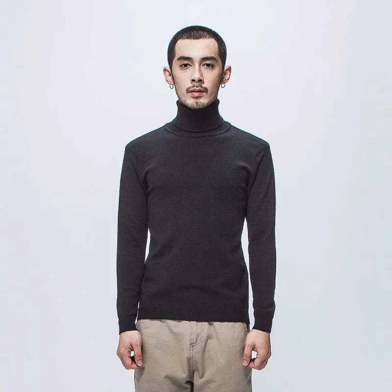 AIRGRACIAS 2018 New Autumn Winter Men's Sweater Men Turtleneck Solid Color Casual Sweater Slim Fit Knitted Pullovers For Male
AIRGRACIAS 2018 New Autumn Winter Men's Sweater Men Turtleneck Solid Color Casual Sweater Slim Fit Knitted Pullovers For Male