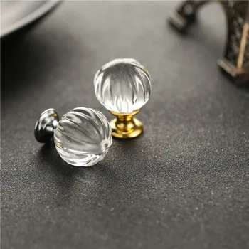 New 30mm 10PCS Furniture handle Pumpkin Crystal Ball Glass Alloy Door Drawer Cabinet Wardrobe Pull Handle Small Knobs With Screw
New 30mm 10PCS Furniture handle Pumpkin Crystal Ball Glass Alloy Door Drawer Cabinet Wardrobe Pull Handle Small Knobs With Screw