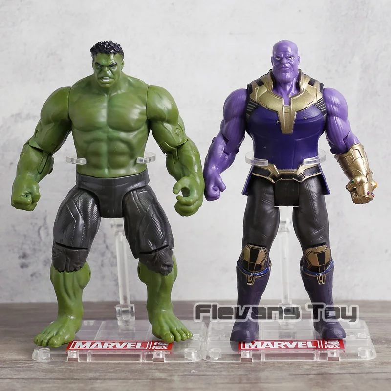 Avengers Infinity War Thanos / Hulk Action Figure Collection Movable Model Toy Figurine
Avengers Infinity War Thanos / Hulk Action Figure Collection Movable Model Toy Figurine