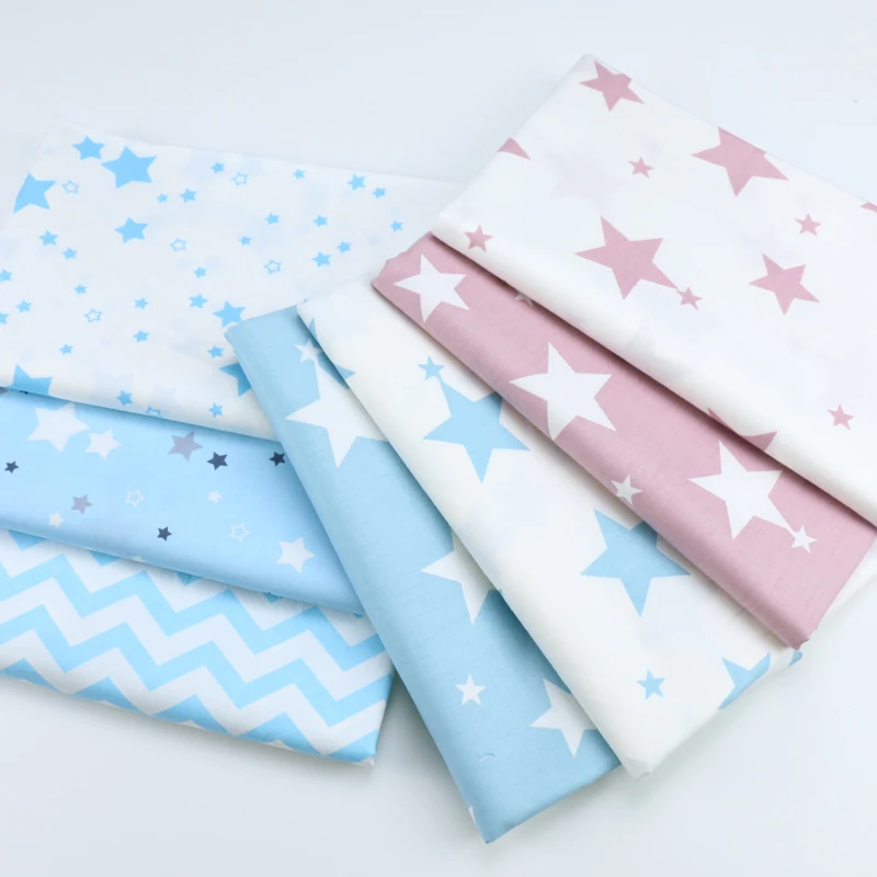 100% Cotton Star Printing Fabric Quilting Textile Twill Fabric DIY Sewing Quilting Baby Bedding Clothing Cotton Fabric
100% Cotton Star Printing Fabric Quilting Textile Twill Fabric DIY Sewing Quilting Baby Bedding Clothing Cotton Fabric