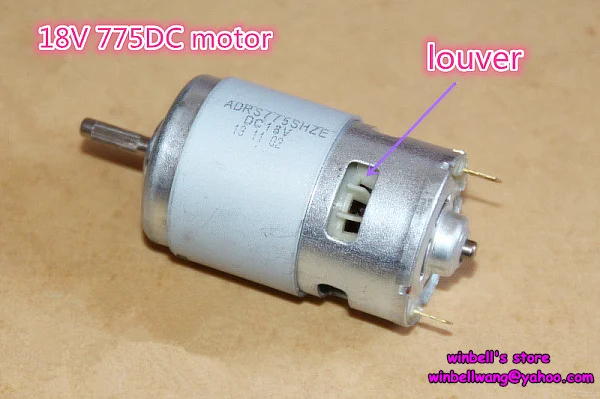 12-18V ball bearing 775 DC motor large torque electric drill motor 18V 775 motor ~
12-18V ball bearing 775 DC motor large torque electric drill motor 18V 775 motor ~