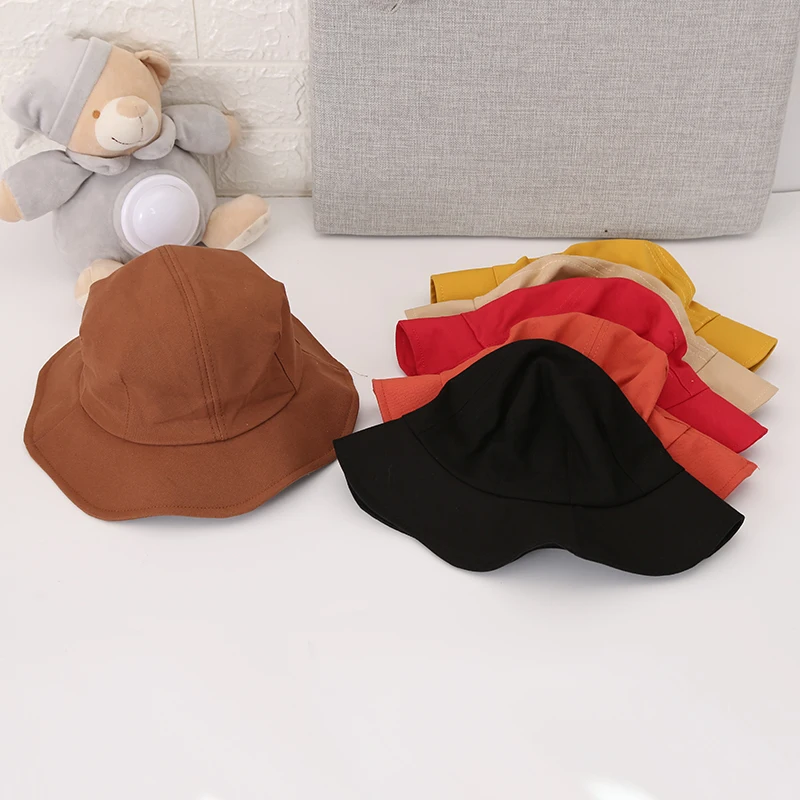 BNWIGE Child Baby Casual Solid Color Fisherman Hat With Elastic Sun Hat Suitable For Children Boys And Girls Gift Hats
BNWIGE Child Baby Casual Solid Color Fisherman Hat With Elastic Sun Hat Suitable For Children Boys And Girls Gift Hats