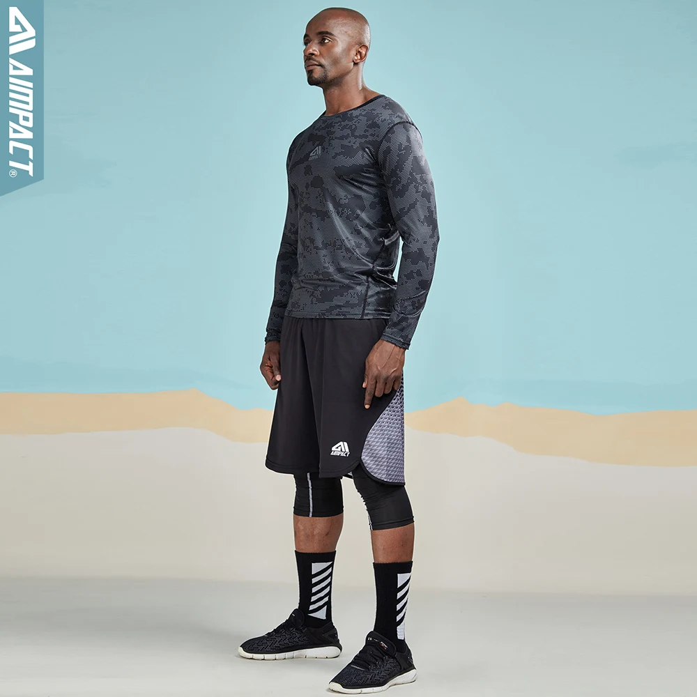 AIMPACT Mens Long Sleeve Shirts AM3012 (3)