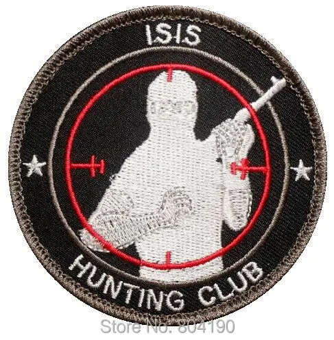 ISIS HUNTING CLUB TACTICAL HUNTER USA ARMY INFIDEL SWAT SEW ON PATCH patchwork accessories
ISIS HUNTING CLUB TACTICAL HUNTER USA ARMY INFIDEL SWAT SEW ON PATCH patchwork accessories