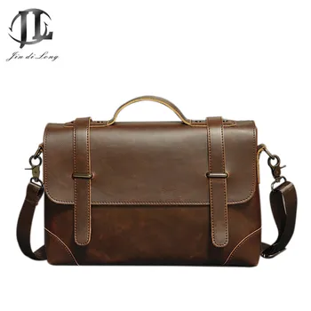 Bag for Men Leather Men's Bag Briefcase PU Crazy Horse Messenger Bag Document Case Portfolio for Gentlemen
Bag for Men Leather Men's Bag Briefcase PU Crazy Horse Messenger Bag Document Case Portfolio for Gentlemen