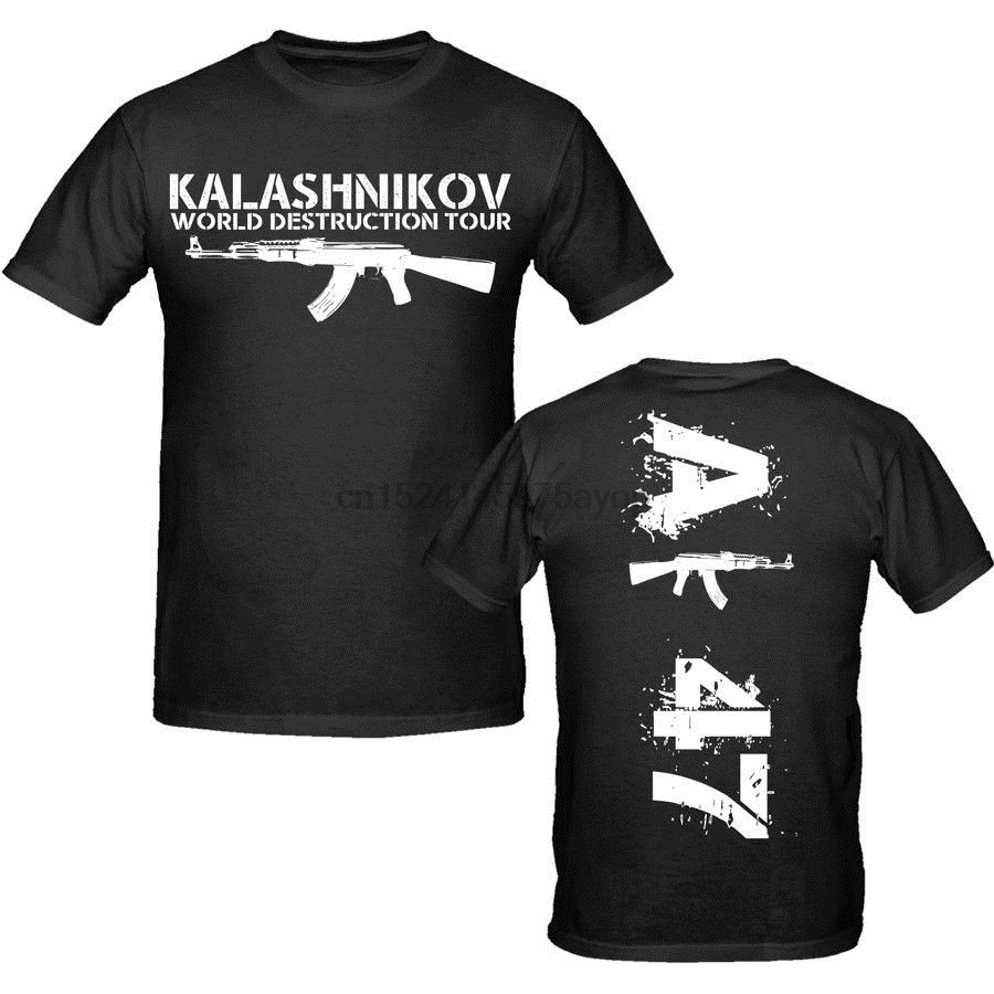 Men Free Shipping Hot Sale Brand Clothing Tees Casual Male Ak 47 T Shirt S Xxxl Weapons Military Tee Shirt
Men Free Shipping Hot Sale Brand Clothing Tees Casual Male Ak 47 T Shirt S Xxxl Weapons Military Tee Shirt