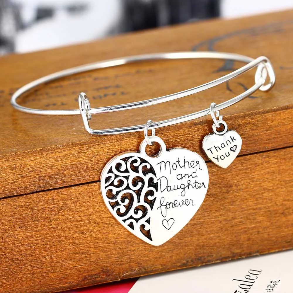 Heart Mother And Daughter Bracelet Family Mother's Gifts Women Love Female Women Jewelry Gifts Mom
Heart Mother And Daughter Bracelet Family Mother's Gifts Women Love Female Women Jewelry Gifts Mom