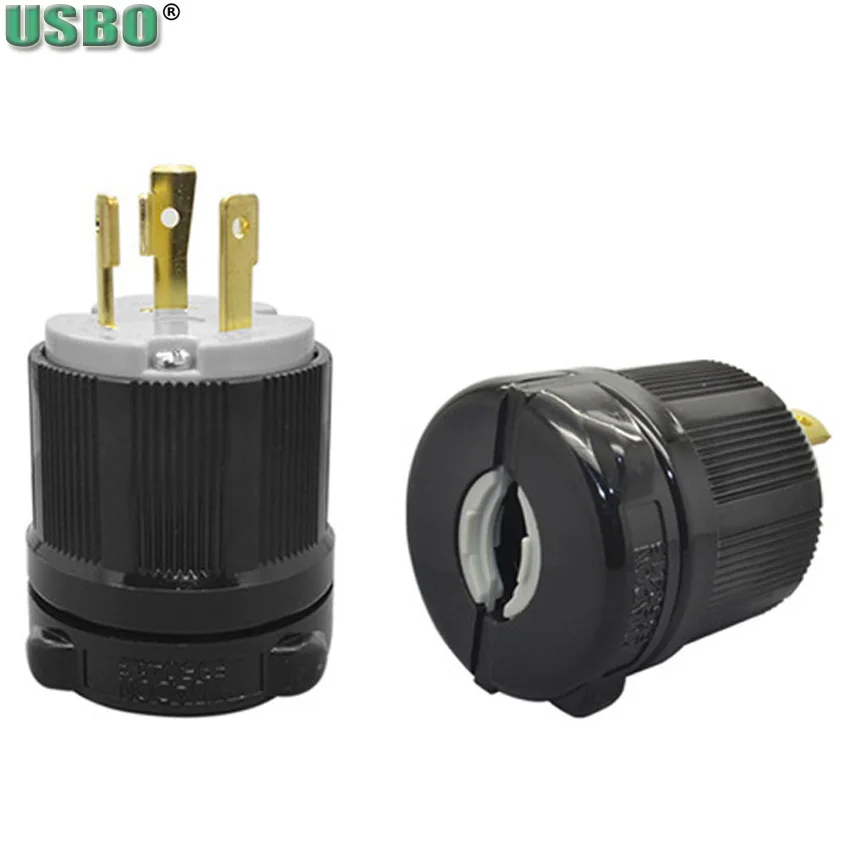 High power generator America 250V 30A 3pole NEMA L6-30P US Unlock industry power converter plug inline wire connector Receptacle
High power generator America 250V 30A 3pole NEMA L6-30P US Unlock industry power converter plug inline wire connector Receptacle