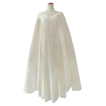 New anime cosplay Movie Game of Thrones Season 8 Daenerys Targaryen Cosplay Costumes White Dress Full Set Uniforms Women Girls
New anime cosplay Movie Game of Thrones Season 8 Daenerys Targaryen Cosplay Costumes White Dress Full Set Uniforms Women Girls