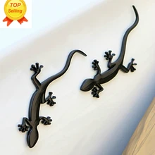 3D Acessórios Do Carro de Metal Gecko Etiqueta Para Audi Quattro Sline A3 A4 B6 B5 A1 B7 B8 A7 Q3 Q5 Q7 S4 RS4 A5 S5 RS5 S6 S7 A8 TT A6(China)