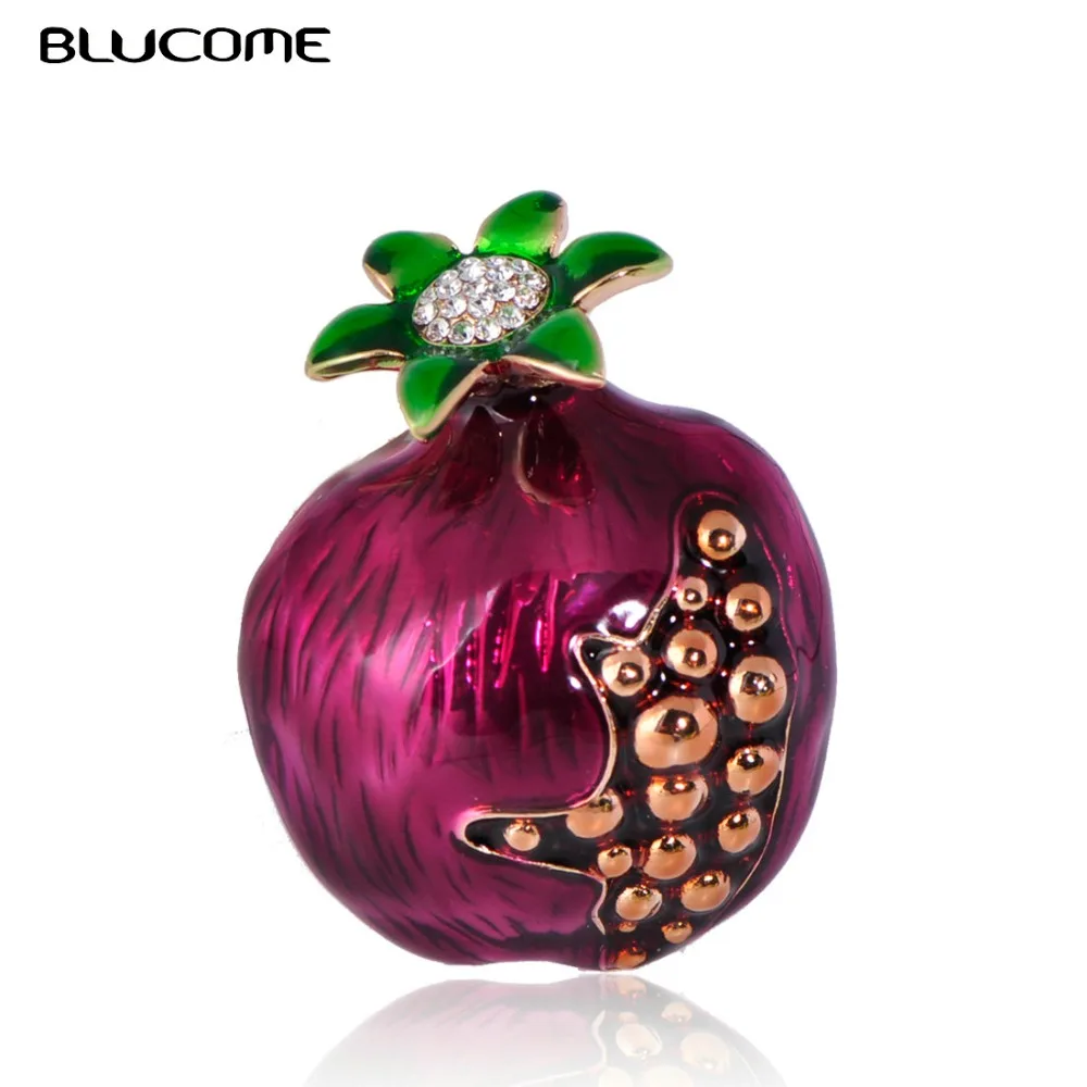 Blucome Lovely Purple Enamel Brooch Fruit Pomegranate Pins For Girls Women Party Clothing Sweater Suit Coat Scarf Jewelry Gifts
Blucome Lovely Purple Enamel Brooch Fruit Pomegranate Pins For Girls Women Party Clothing Sweater Suit Coat Scarf Jewelry Gifts