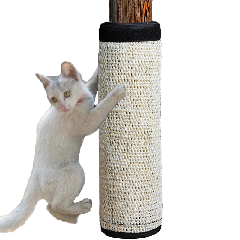 Natural Sisal Hemp Cat Scratching Post Protecting Furniture Grinding Claws Cat Scratcher Toy Multifunctional Furniture Protector
Natural Sisal Hemp Cat Scratching Post Protecting Furniture Grinding Claws Cat Scratcher Toy Multifunctional Furniture Protector