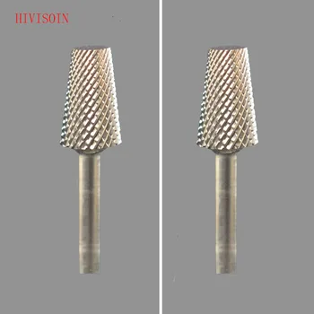 Silver Tapered Barrel Bit - HIVISOIN Carbide Nail Drill Bit - F
Silver Tapered Barrel Bit - HIVISOIN Carbide Nail Drill Bit - F
