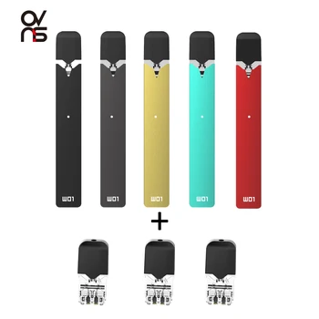 Original E cigarettes Ovns Rofvape W01 Kit Pod Vape Electronic Cigs Kit 280mAh battery with 0.7ml cartridge Vape pen vapor kit
Original E cigarettes Ovns Rofvape W01 Kit Pod Vape Electronic Cigs Kit 280mAh battery with 0.7ml cartridge Vape pen vapor kit