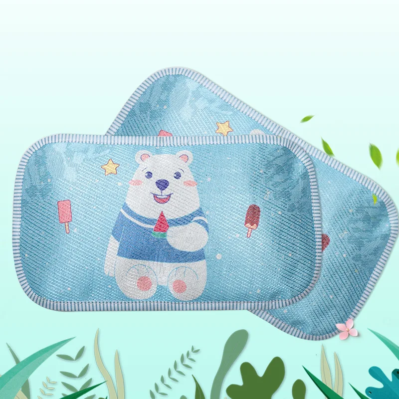 Summer baby nap ice silk pillow detachable tea liner pillow Baby urinary cartoon child baby pillow
Summer baby nap ice silk pillow detachable tea liner pillow Baby urinary cartoon child baby pillow