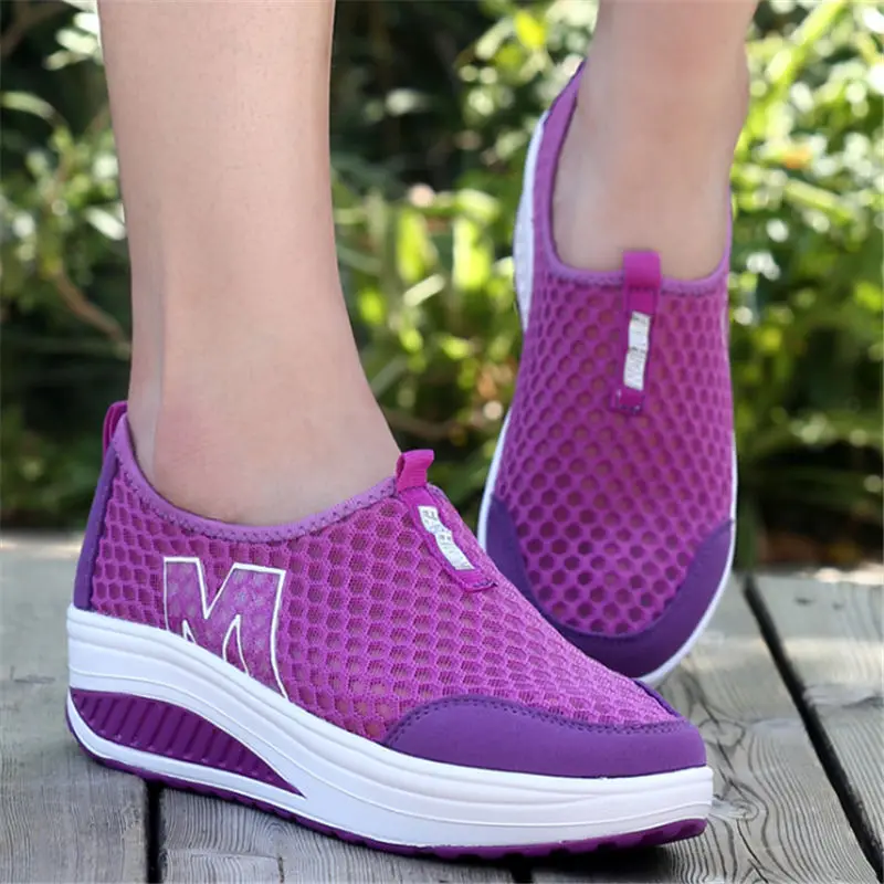 2017 Outdoor Height Increasing Woman Sneakers Shoes Summer Sports Walking Shoes Women Swing Shoes Breathable Mesh Wedge Jogging
2017 Outdoor Height Increasing Woman Sneakers Shoes Summer Sports Walking Shoes Women Swing Shoes Breathable Mesh Wedge Jogging
