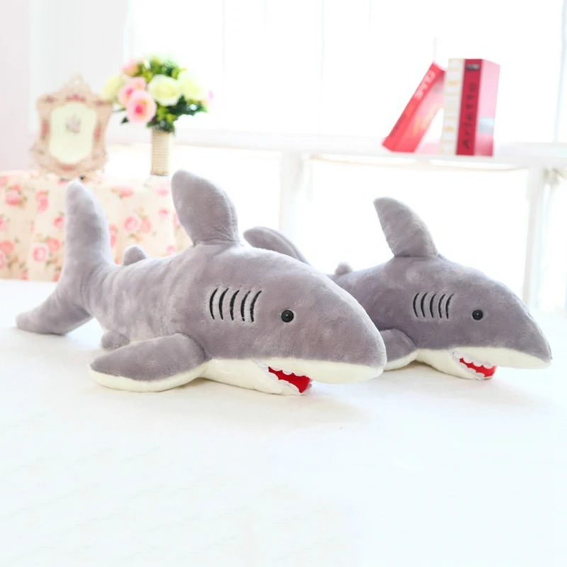 1 Pcs Kawaii Stuffed Gray Shark Dolls Soft Plush Marine Animal Plush Pillow Toys for Children Birthday Party Baby Kids Gifts
1 Pcs Kawaii Stuffed Gray Shark Dolls Soft Plush Marine Animal Plush Pillow Toys for Children Birthday Party Baby Kids Gifts