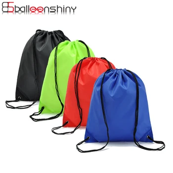 BalleenShiny Polyester Drawstring Backpack Storage Bags Zipper Cloth Shoes Travel Ride Sundries Organizer Sports Gym Pouch Bags
BalleenShiny Polyester Drawstring Backpack Storage Bags Zipper Cloth Shoes Travel Ride Sundries Organizer Sports Gym Pouch Bags