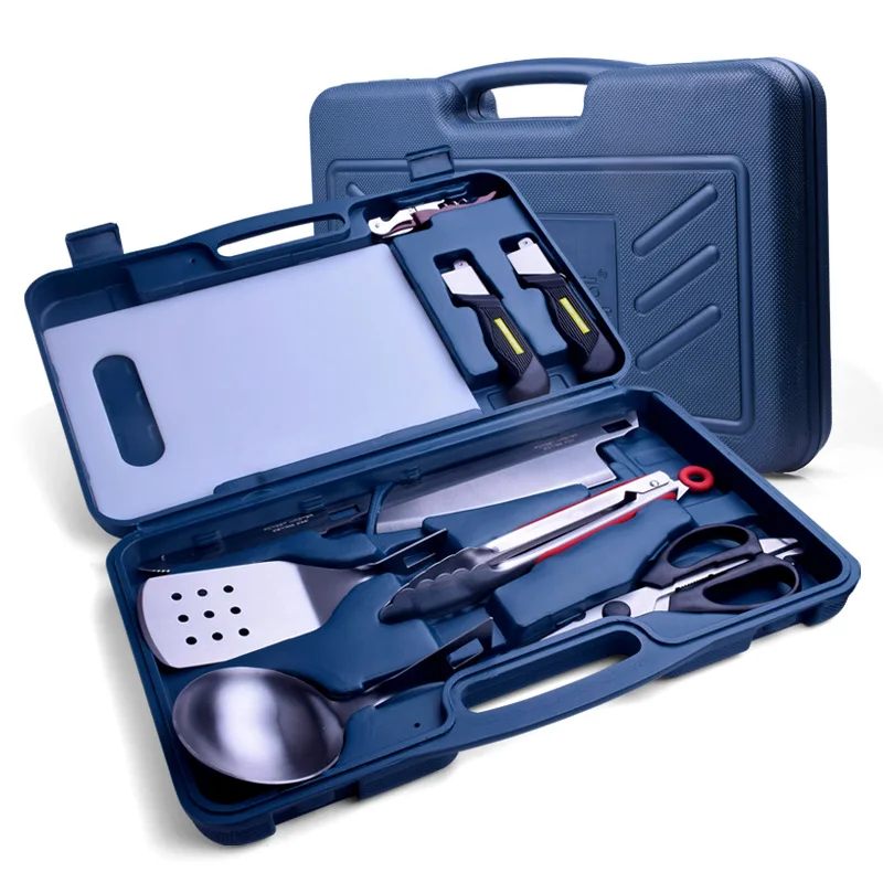 Stainless steel kitchen tool Set outdoor combination cooking Tool BBQ Barbecue Board scissors Shovel clip
Stainless steel kitchen tool Set outdoor combination cooking Tool BBQ Barbecue Board scissors Shovel clip
