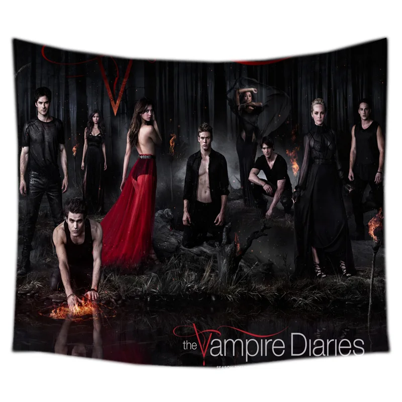 The Vampire Diaries Custom Tapestry Table Cloth Beach Blanket Home Decorative Wall Hanging Picnic Mat
The Vampire Diaries Custom Tapestry Table Cloth Beach Blanket Home Decorative Wall Hanging Picnic Mat