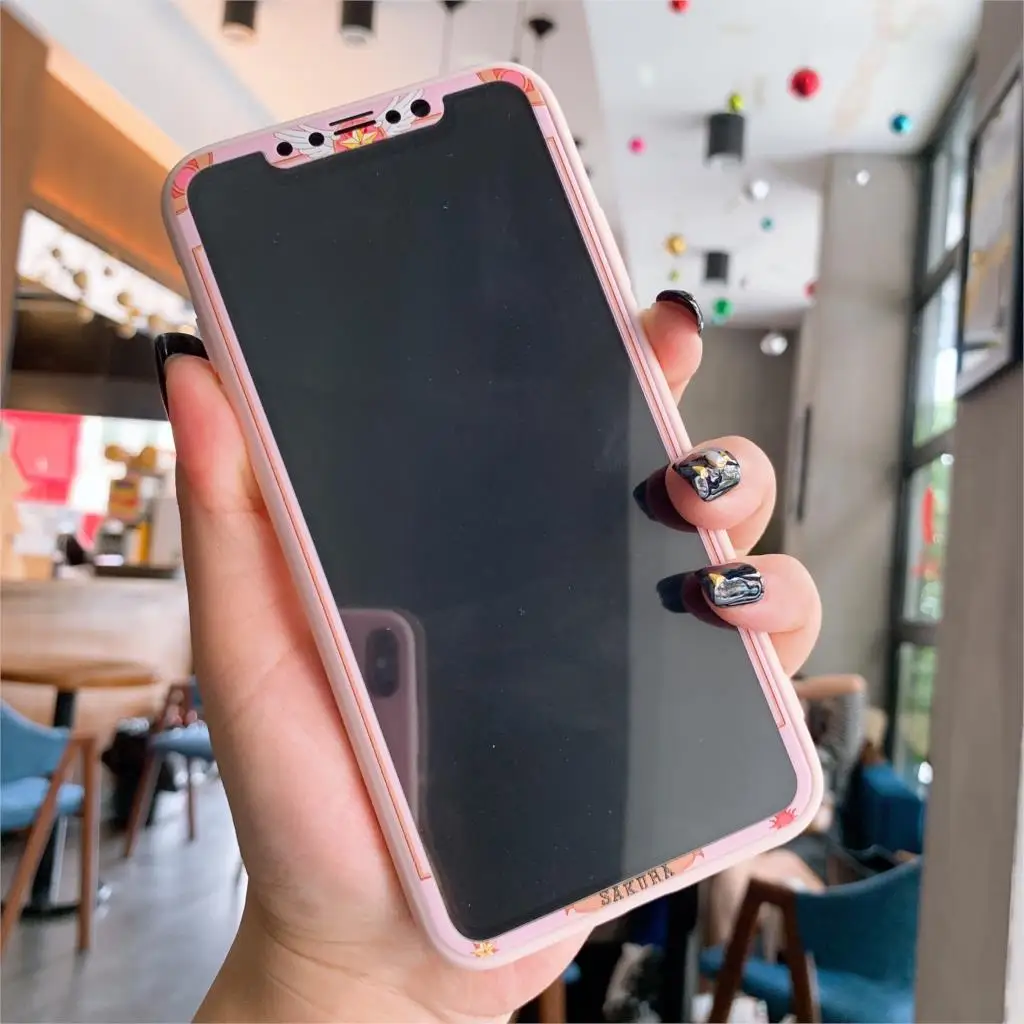Protective Tempered Glass For iPhone for iPhone X XR XS Max Screen Protector Cardcaptor Sakura Pattern
Protective Tempered Glass For iPhone for iPhone X XR XS Max Screen Protector Cardcaptor Sakura Pattern