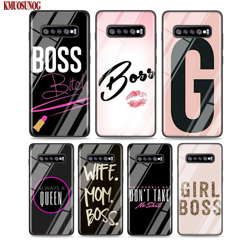 Black Silicone Case Cute girl boss for Samsung Galaxy Note 10 9 8 Pro M30 M20 S10E S10 5G S9 S8 S7 Plus Cover
Black Silicone Case Cute girl boss for Samsung Galaxy Note 10 9 8 Pro M30 M20 S10E S10 5G S9 S8 S7 Plus Cover