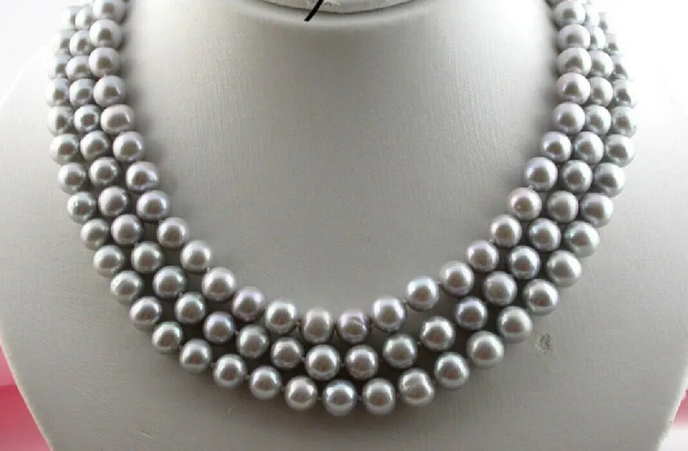 shipping>>>>>>49" Beautiful 9-10MM NATURAL SOUTH SEA GENUINE GRAY PEARL NECKLACE Gold 14K
shipping>>>>>>49" Beautiful 9-10MM NATURAL SOUTH SEA GENUINE GRAY PEARL NECKLACE Gold 14K