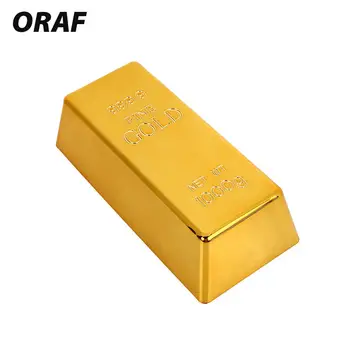 Fake Gold Bar Plastic Paperweigh Deluxe Bullion Door Stop Simulation Golden Creative Gold Brick Drop Shipping
Fake Gold Bar Plastic Paperweigh Deluxe Bullion Door Stop Simulation Golden Creative Gold Brick Drop Shipping