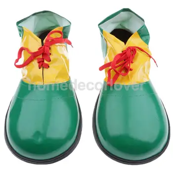 Clown Adult Kids Shoe Covers Fancy Dress Fun Circus Costume Accessory Green 
Clown Adult Kids Shoe Covers Fancy Dress Fun Circus Costume Accessory Green