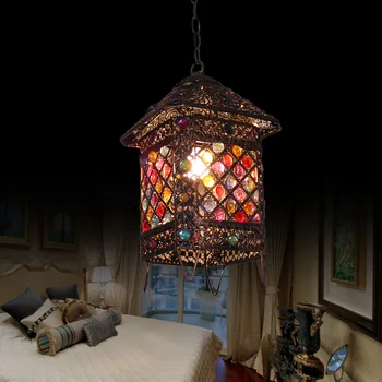 American Country Creative Restaurant Chandelier Retro Cafe KTV Livingroom Bar Bedroom Iron Decoration Lamp Free Shipping
American Country Creative Restaurant Chandelier Retro Cafe KTV Livingroom Bar Bedroom Iron Decoration Lamp Free Shipping