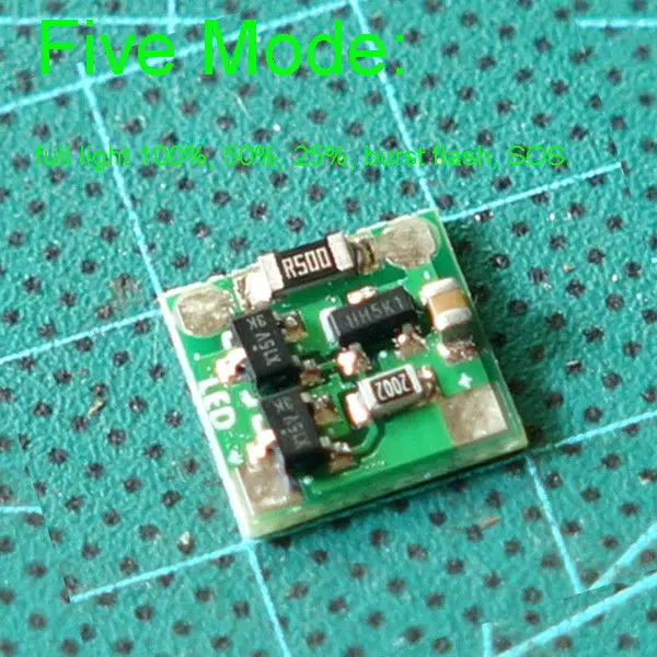 DC 3V - 5V 1.2A 1S lithium Battery Micro Mini Laser Tube LED Driver Dimming Strobe 3W-5W FOR flashlight
DC 3V - 5V 1.2A 1S lithium Battery Micro Mini Laser Tube LED Driver Dimming Strobe 3W-5W FOR flashlight