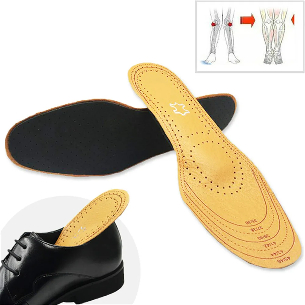 Leather Sports Orthopedic Insoles Pads For Shoes Soles Flat Feet Arch Support Foot Orthotic Insoles Shoe Cushion Inserts Padding
Leather Sports Orthopedic Insoles Pads For Shoes Soles Flat Feet Arch Support Foot Orthotic Insoles Shoe Cushion Inserts Padding