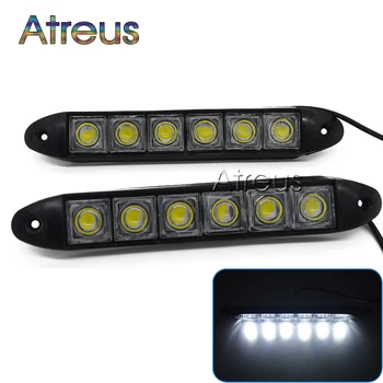 Atreus 2X Car LED DRL Lights For Toyota Corolla Ford Focus 3 Audi A3 A4 B6 VW polo Lada Mazda 3 6 accessories 6 LED Fog lamp 12V 
Atreus 2X Car LED DRL Lights For Toyota Corolla Ford Focus 3 Audi A3 A4 B6 VW polo Lada Mazda 3 6 accessories 6 LED Fog lamp 12V