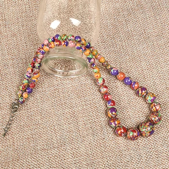 Colorful candy color Beads as Big as small Make Malachite Turquoise necklace, very suitable for your lovely
Colorful candy color Beads as Big as small Make Malachite Turquoise necklace, very suitable for your lovely