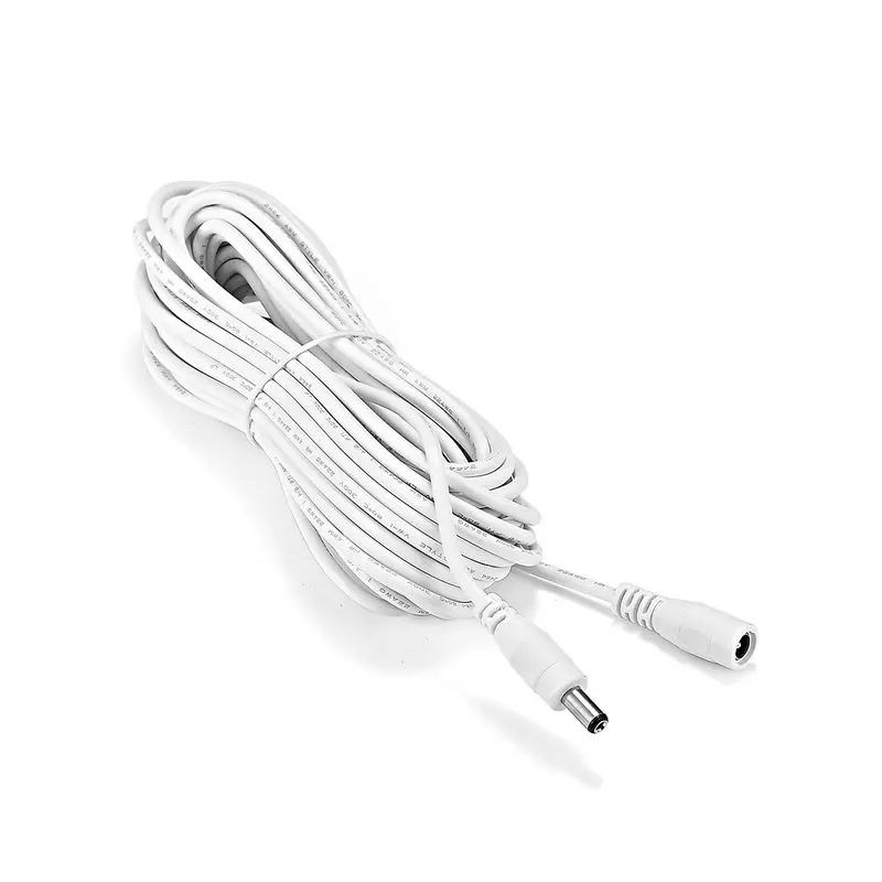 30pcs 5.5x2.1mm DC 5V 12V Power Connector Extension Cable 10m Jack Plug Wires For 5050 LED Strip Light AC DC Power Adapter
30pcs 5.5x2.1mm DC 5V 12V Power Connector Extension Cable 10m Jack Plug Wires For 5050 LED Strip Light AC DC Power Adapter