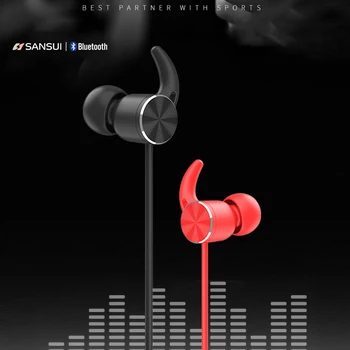 SANSUI i39 Hifi Waterproof Wireless Sport Neck H Earphone with Stereo Bluetooth and Microphone for Mobile phone
SANSUI i39 Hifi Waterproof Wireless Sport Neck H Earphone with Stereo Bluetooth and Microphone for Mobile phone