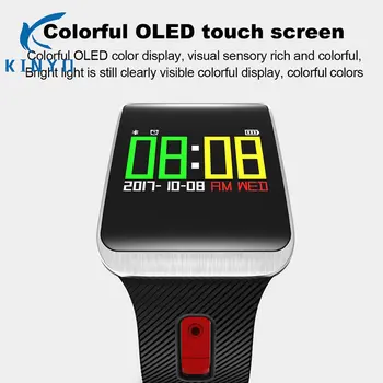 OLED touch screen smart bracelet blood pressure blood oxygen monitoring intelligent wristband sleep tracker fitness smartband
OLED touch screen smart bracelet blood pressure blood oxygen monitoring intelligent wristband sleep tracker fitness smartband