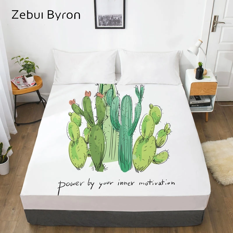 3D HD Digital Print Custom Bed Sheet With Elastic,Fitted Sheet Twin/Full/Queen/King,Nordic cactus Mattress Cover 160x200
3D HD Digital Print Custom Bed Sheet With Elastic,Fitted Sheet Twin/Full/Queen/King,Nordic cactus Mattress Cover 160x200