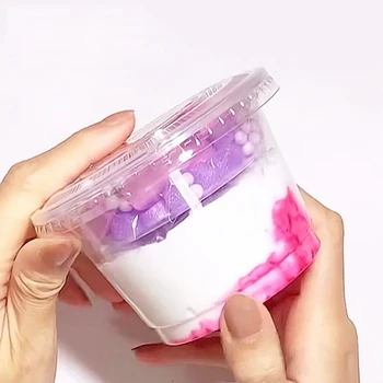 Happy Monkey 25pcs 250ml Slime Box Container Plastic Double Layer Storage Box For Fluffy Cloud Clear Slime In Stock
Happy Monkey 25pcs 250ml Slime Box Container Plastic Double Layer Storage Box For Fluffy Cloud Clear Slime In Stock