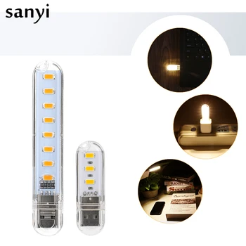 Portable Mini USB Power 3LED/8 LED Flashlight Lamp Warm/white Light for Power Bank Computer Laptop
Portable Mini USB Power 3LED/8 LED Flashlight Lamp Warm/white Light for Power Bank Computer Laptop