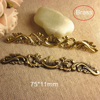 20 PCS Long Flower Rattan Stampings 75*11mm Filigree Brass Flower Pattern - Free Shipping
20 PCS Long Flower Rattan Stampings 75*11mm Filigree Brass Flower Pattern - Free Shipping
