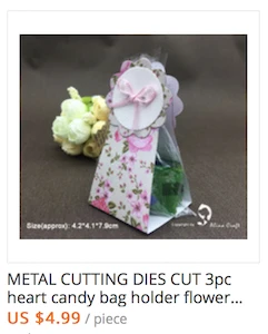 gift sleeve dies