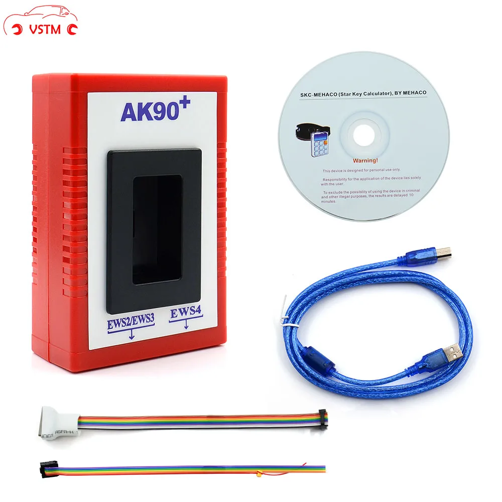VSTM AK90 Key Programmer Tool AK90+ Auto Key Programmer For BMW AK90 V3.19 For BMW EWS From 1995-2009
VSTM AK90 Key Programmer Tool AK90+ Auto Key Programmer For BMW AK90 V3.19 For BMW EWS From 1995-2009